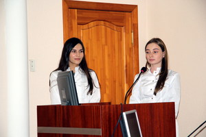 студентки 5 курса Кардапольцева Елизавета Львовна и Боброва Ольга Николаевна 
